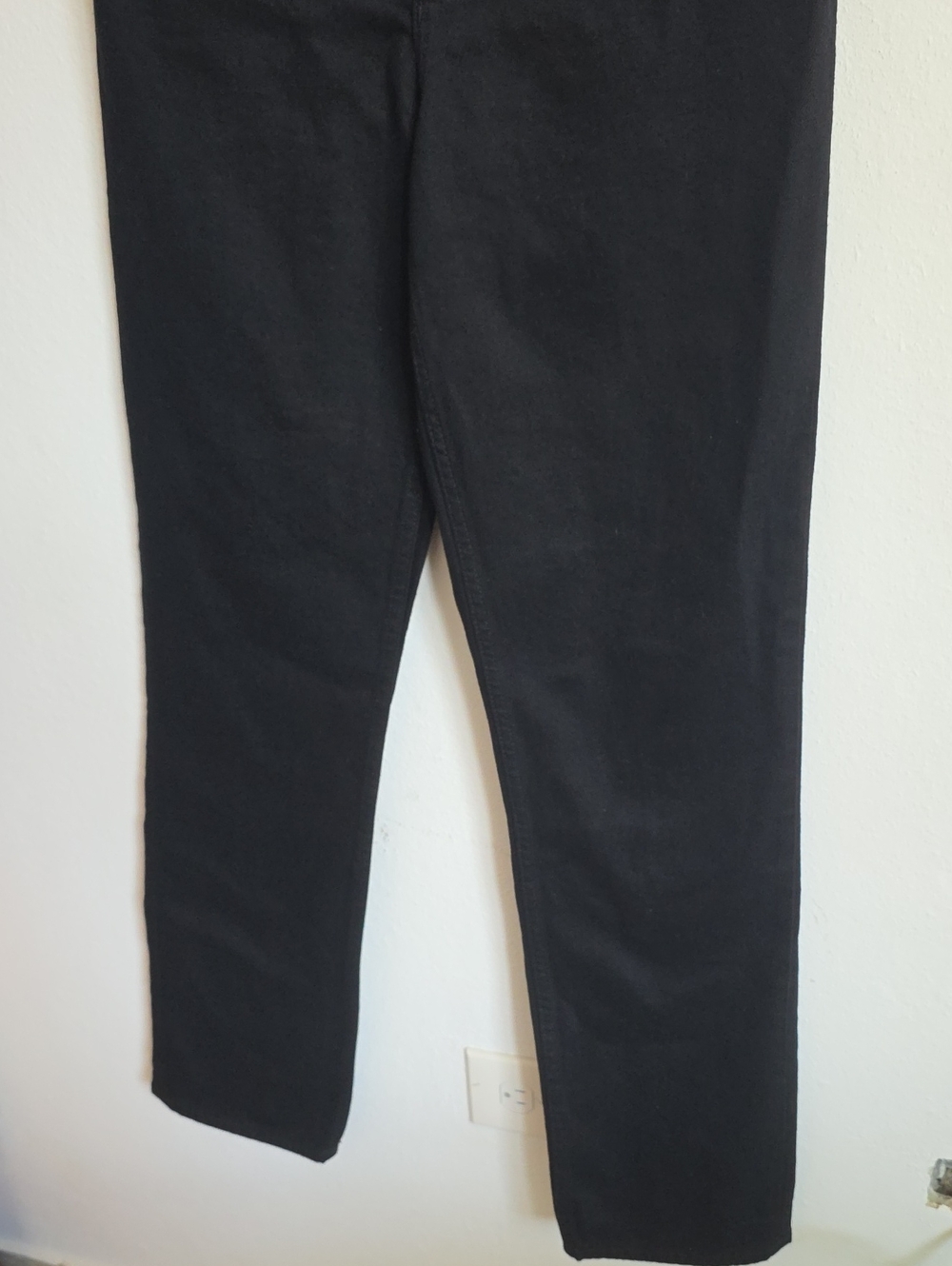 NWT Abercrombie & Fitch Ultra High Rise '90s Straight Jeans Sz 27 4L Black - Picture 10 of 14